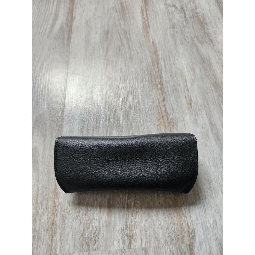 Ray-Ban Chromance Black Semi Hard Sunglasses Case ONLY Textured Snap Closure EUC - Picture 5 of 11